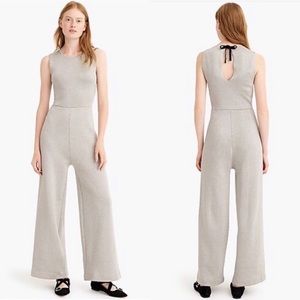 NWT J.Crew Metallic sleeveless jumpsuit SZ XS